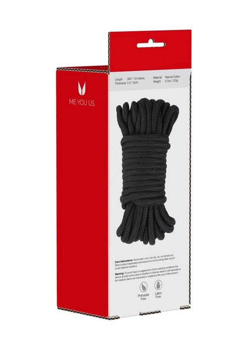 ME YOU US Tie Me Up Rope - Black - 10m