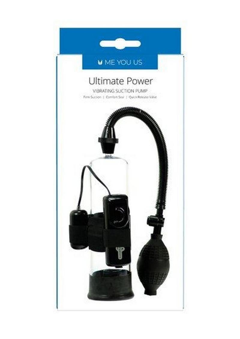 ME YOU US Ultimate Power Penis Pump - Black