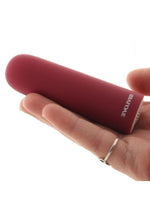 Mighty Thick Rechargeable Bullet Vibrator - Red