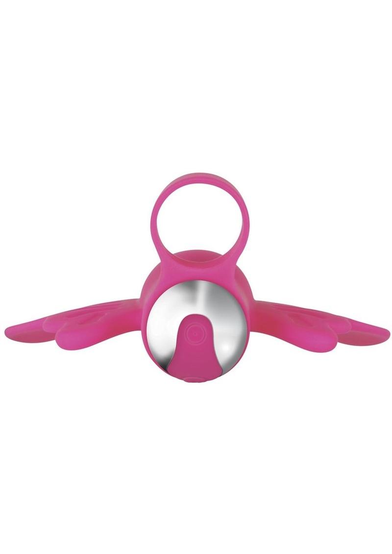 My Butterfly Rechargeable Silicone Finger Vibrator - Pink