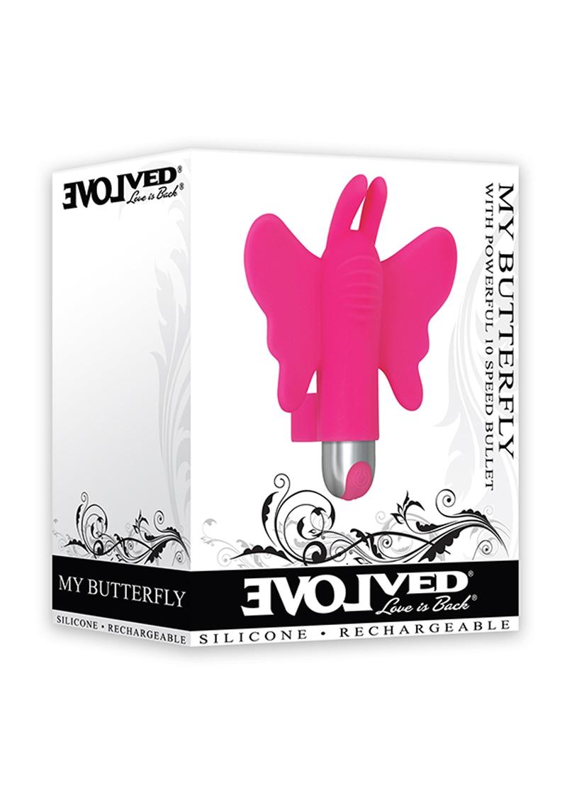 My Butterfly Rechargeable Silicone Finger Vibrator