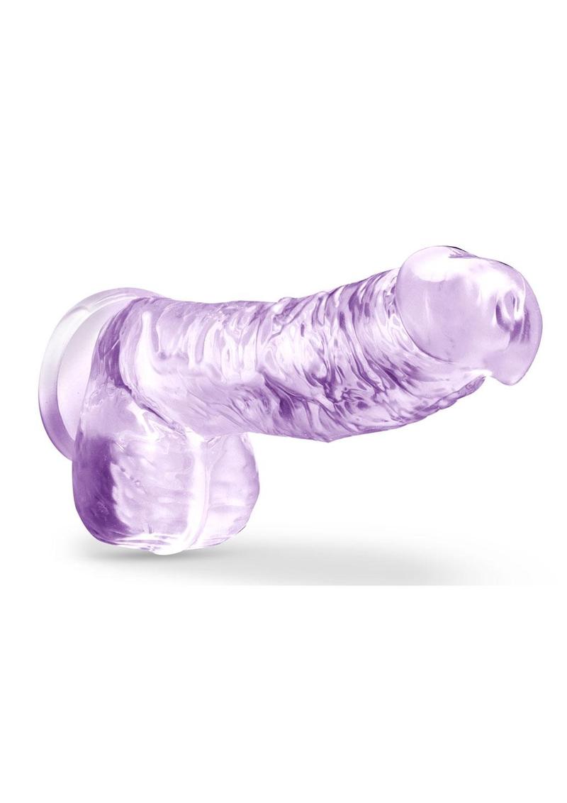 Naturally Yours Crystalline Dildo 6in - Amethyst