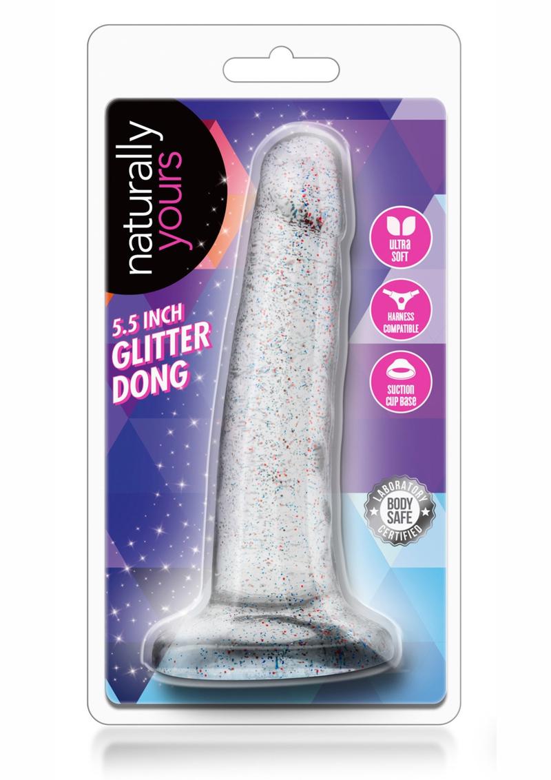 Naturally Yours Glitter Dildo