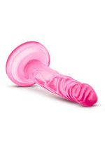 Naturally Yours Mini Dildo - Pink - 5.75in