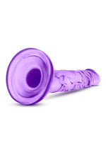 Naturally Yours Mini Dildo - Purple - 5in