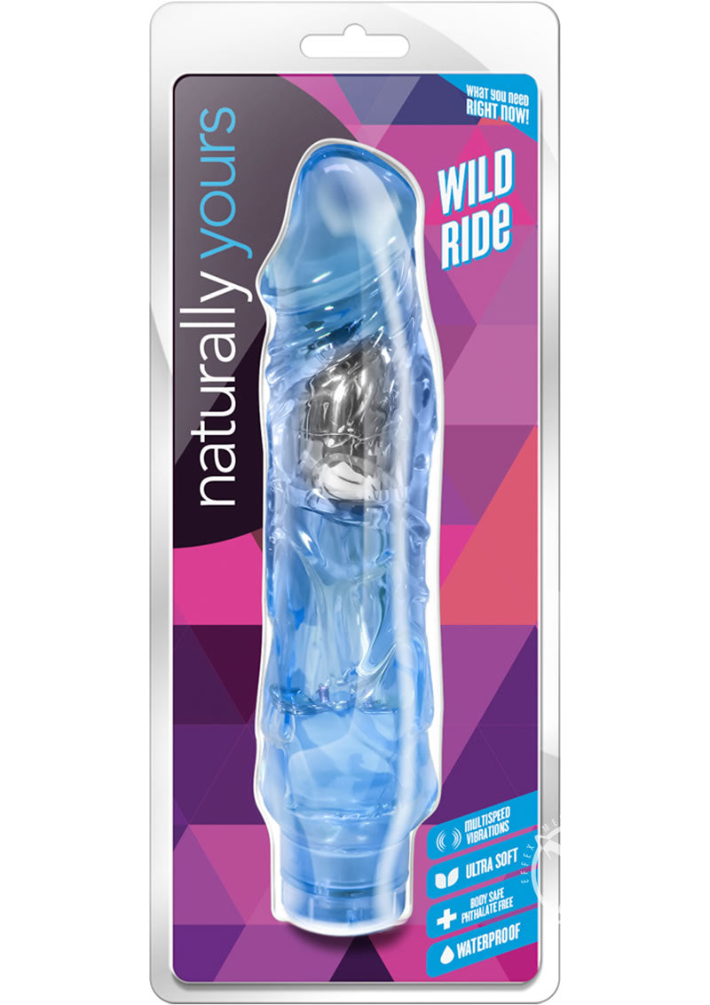 Naturally Yours Wild Ride Vibrating Dildo