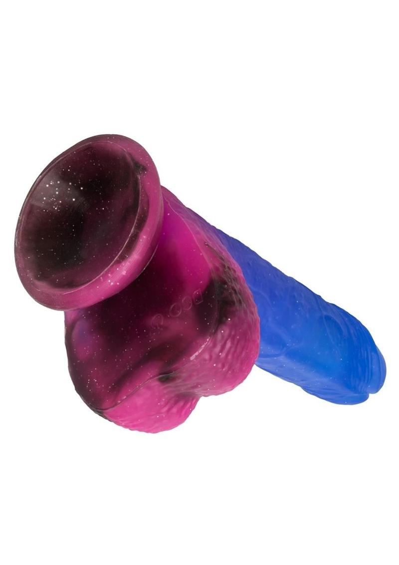 Naughty Bits Ombre Hombre Rechargeable Silicone Vibrating Dildo