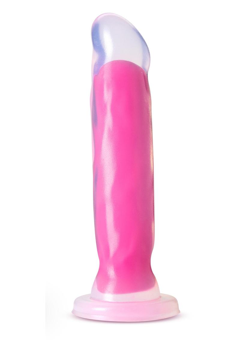 Neo Elite Glow In The Dark Marquee Silicone Dual Dense Dildo