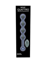 Nexus Quattro Silicone Rechargeable Vibrating Pleasure Beads