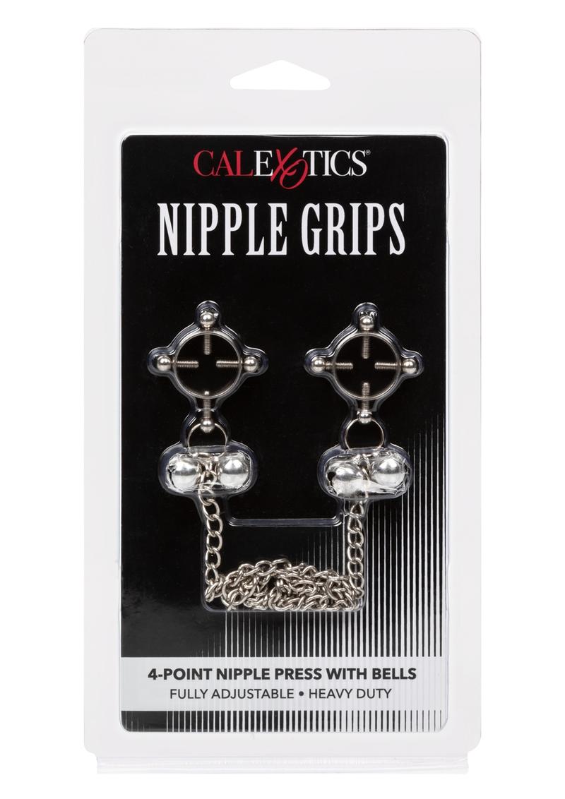 Nipple Grips 4-Point Nipple Press with Bells