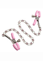 Nipple Play Crystal Chain Nipple Clamps