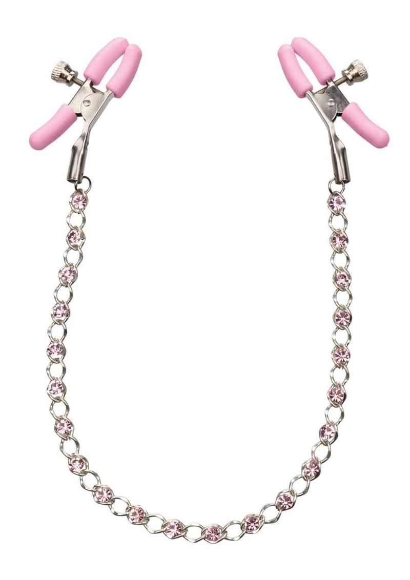 Nipple Play Crystal Chain Nipple Clamps