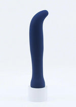 Nu Sensuelle Baelii Rechargeable Silicone G-Spot Vibrator - Blue/Navy Blue