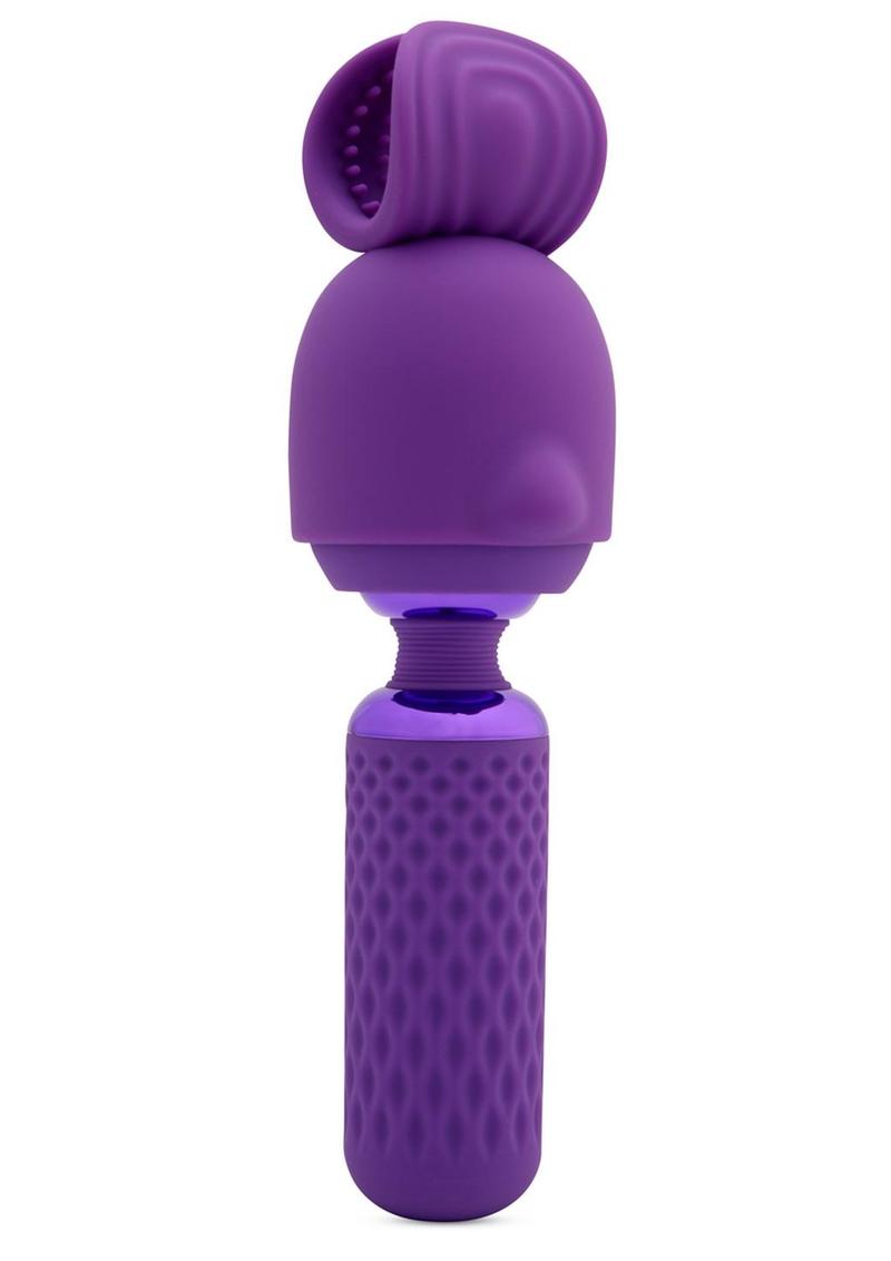 Nu Sensuelle Harlow Nubii Rechargeable Silicone Mini Heating Wand with Attachment