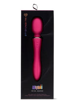 Nu Sensuelle Mika Nubii Rechargeable Silicone Mini Wand - Pink