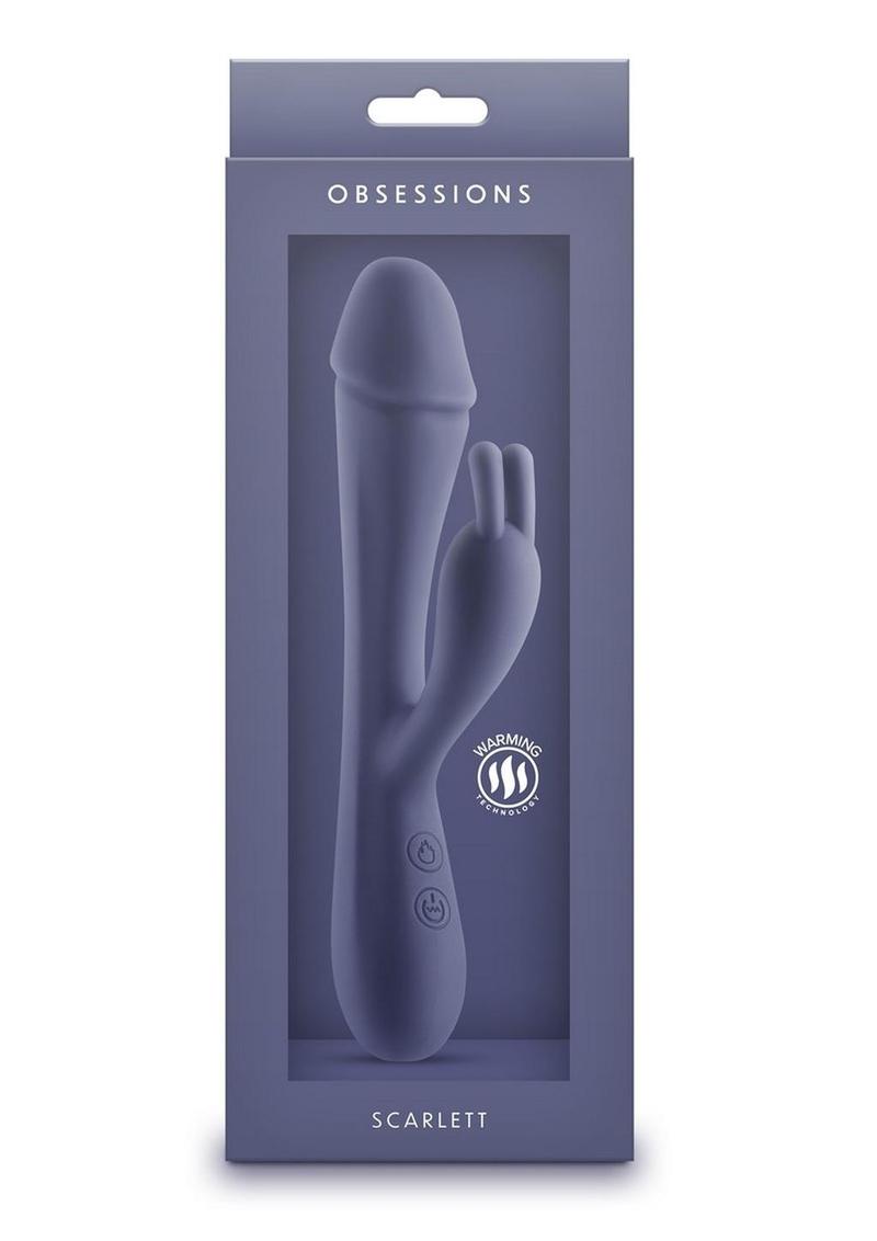 Obsessions Scarlett Rechargeable Silicone Rabbit Vibrator