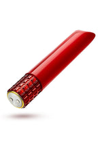 Oh My Gem Desire Rechargeable Bullet Vibrator - Ruby - Red