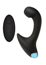 Optimale P-Curve Rechargeable Silicone Vibrating Prostate Stimulator with Remote Control