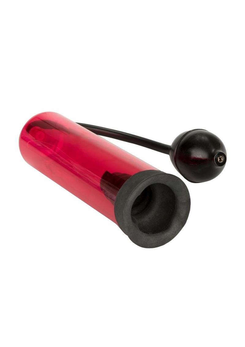 Optimum Series Masturstroke Pump and Masturbation Kit - Red