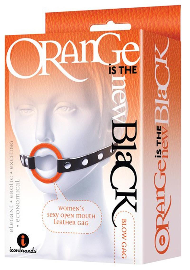 Orange Is The New Black Blow Gag Open Mouth Leather Gag