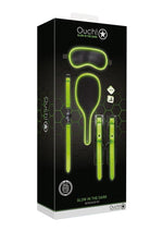 Ouch! Bondage Kit #1 - Black/Glow In The Dark/Green