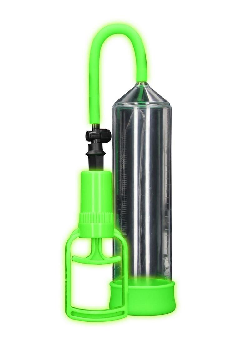 Ouch! Comfort Beginner Pump - Clear/Glow In The Dark/Green