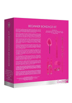 Ouch! Kits Beginners Bondage Kit - Pink - 6pc