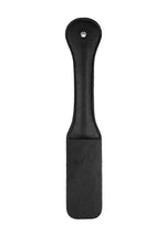 Ouch! Leather Paddle Love - Black