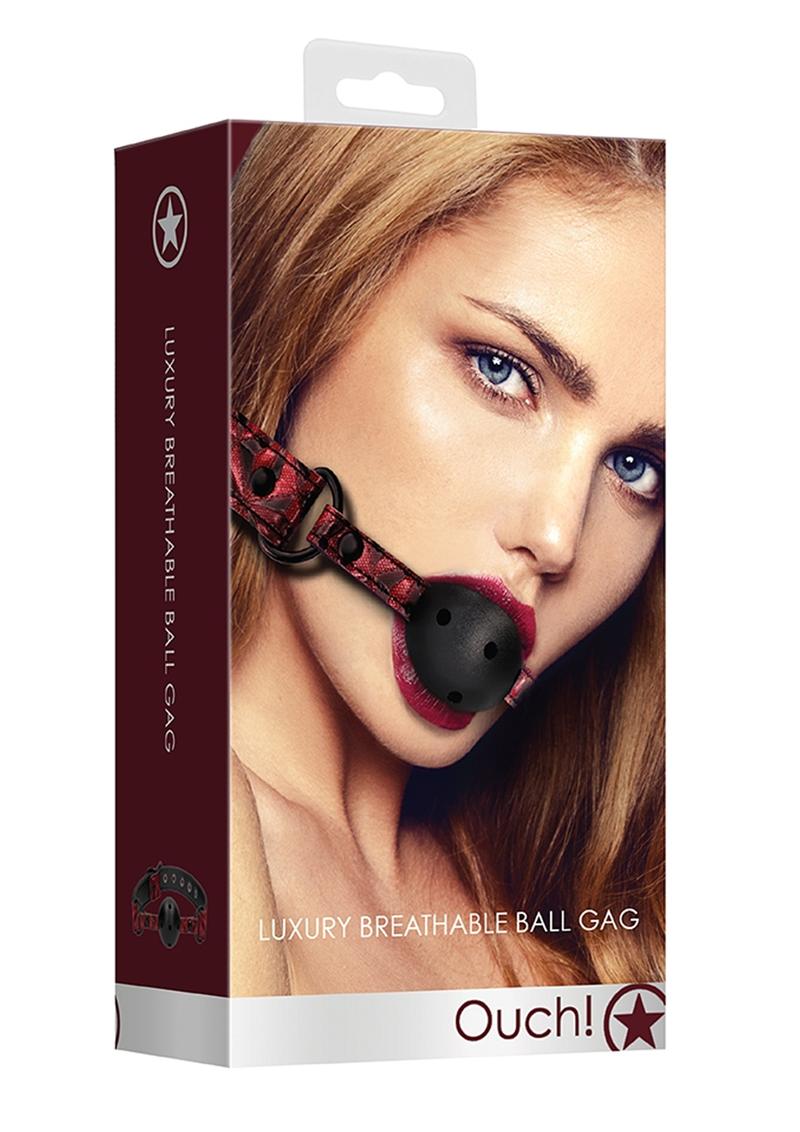 Ouch! Luxury Breathable Luxury Ball Gag