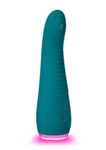 OVO Pheobe G-Spot Rechargeable Silicone Vibrator - Blue