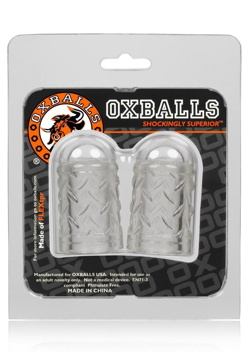 Oxballs Gripper Nipple Sucker - Clear - 2 Pack