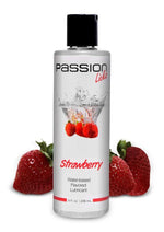 Passion Licks Strawberry Water Based Flavored Lubricant - 8oz