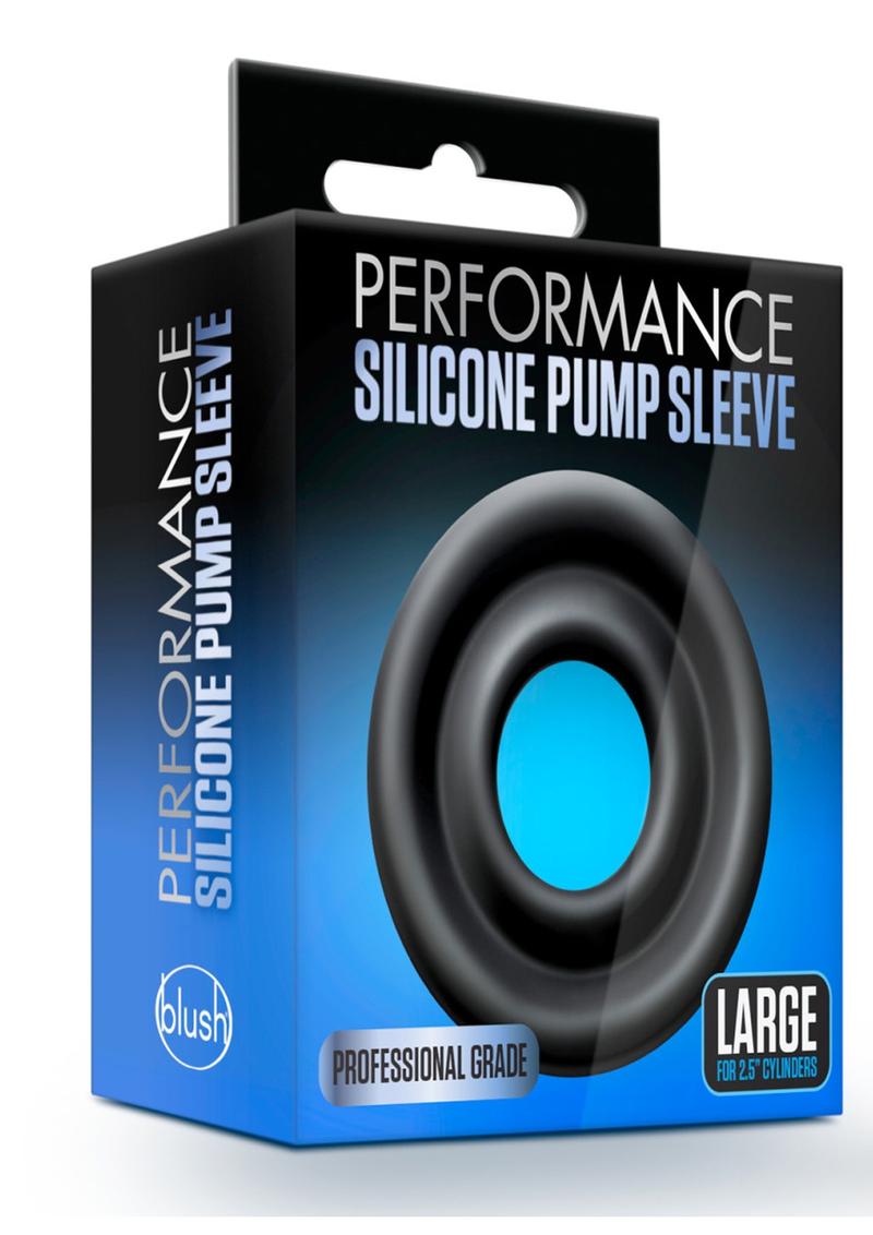 Performance Silicone Pump Sleeve - Black - Large