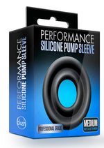 Performance Silicone Pump Sleeve - Black - Medium