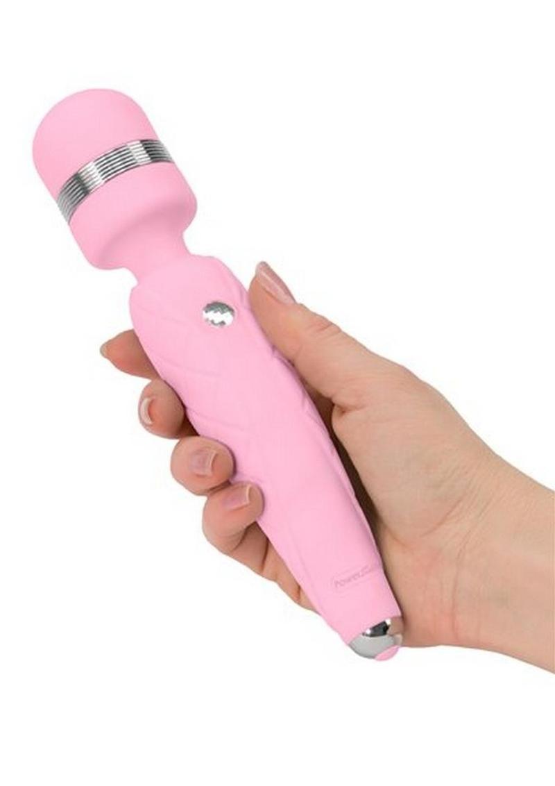 Pillow Talk Cheeky Silicone Rechargeable Wand Massager