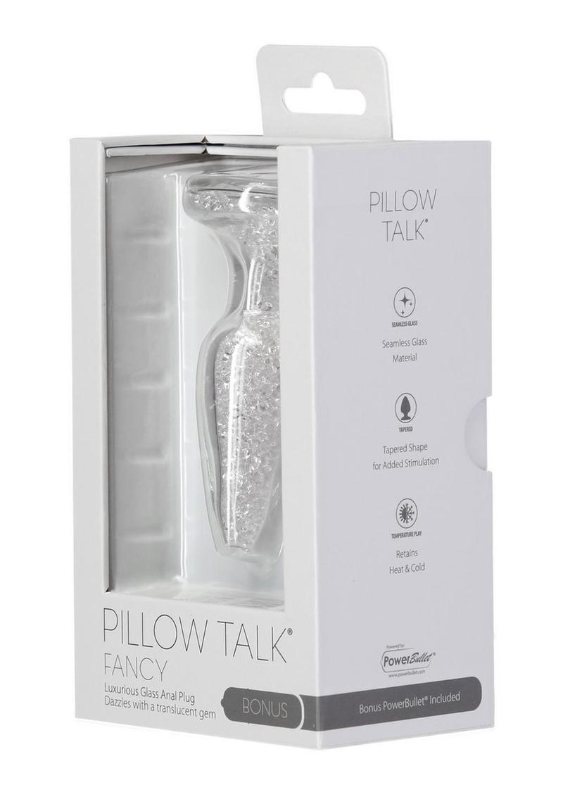 Pillow Talk Fancy Glass Anal Plug