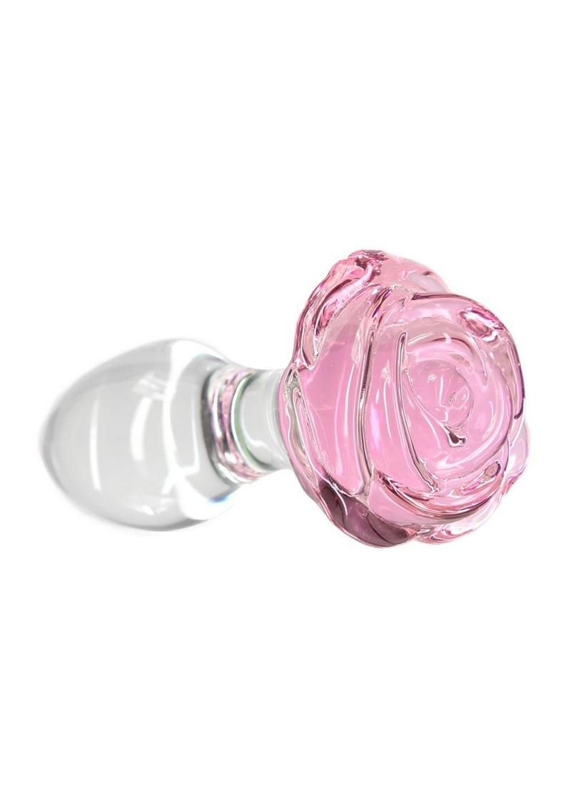 Pillow Talk Rosy Glass Anal Plug