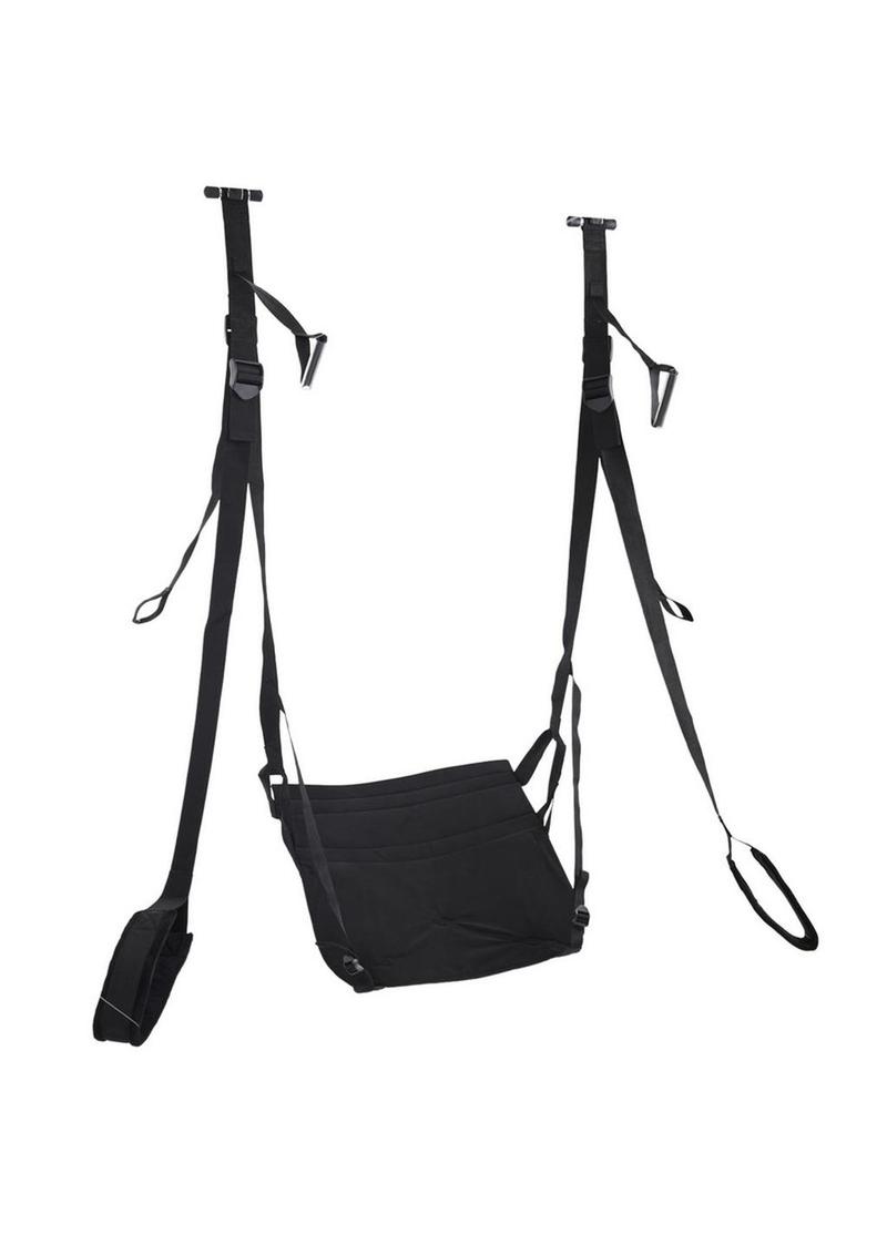 Pivot Deluxe Door Jam Sex Sling - Black