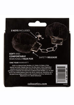 Playful Furry Cuffs - Black