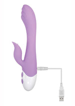 Pleasing Petal Silicone Rabbit - Pink