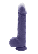 Pleasure Rider Rechargeable Silicone Thrusting Vibrating Dildo