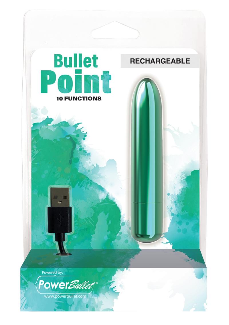 Powerbullet Bullet Point Rechargeable Vibrator