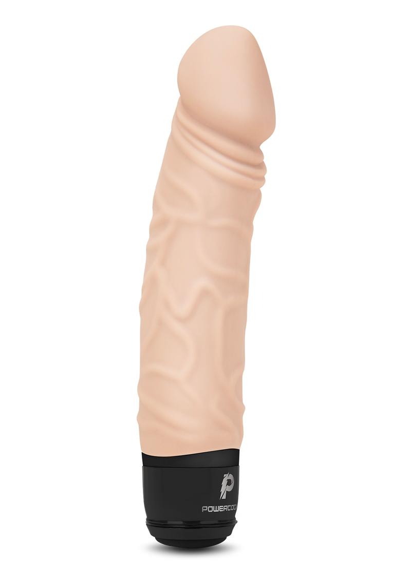 Powercocks Silicone Rechargeable Realistic Vibrator