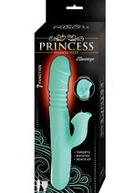 Princess Passion Heat Rechargeable Silicone Warming Vibrator with Clitoral Wheel