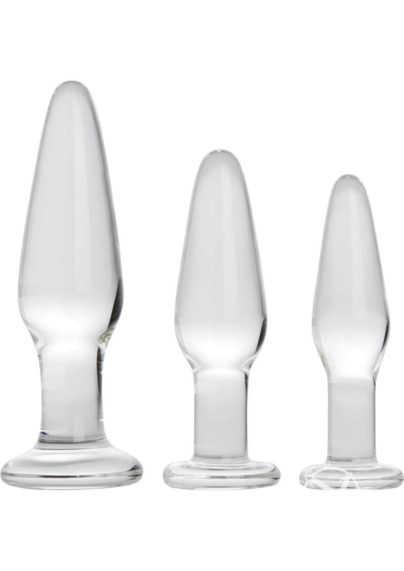 Prisms Dosha 3 Piece Glass Plug Kit