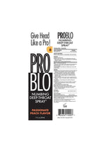 Problo Numbing Deep-Throat Spray 1oz - Peach