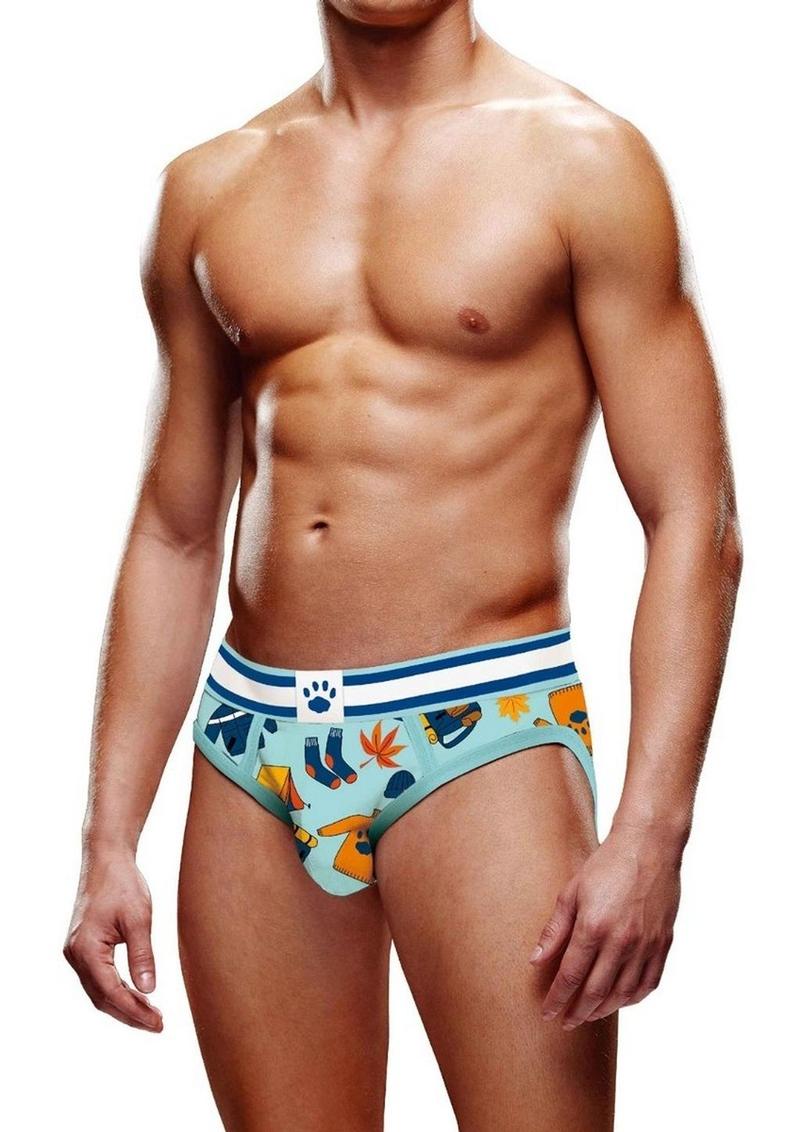 Prowler Autumn Scene Brief - Blue/Orange - XLarge