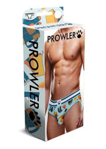 Prowler Autumn Scene Open Brief - Blue/Orange - Medium