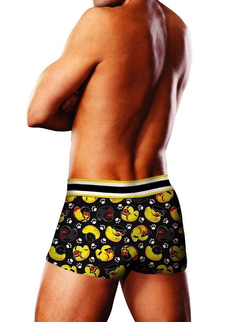 Prowler BDSM Rubber Ducks Trunk - Black/Yellow - Large