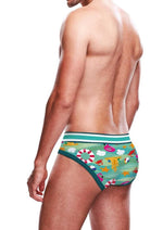 Prowler Beach Brief - Aqua/Green - Medium